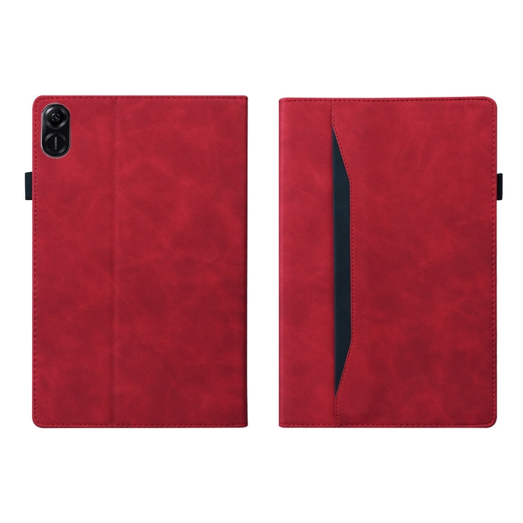 For Honor Pad X8a Splicing Shockproof Leather Tablet Case(Red) - free shipping - PMC TechLife - Order now!