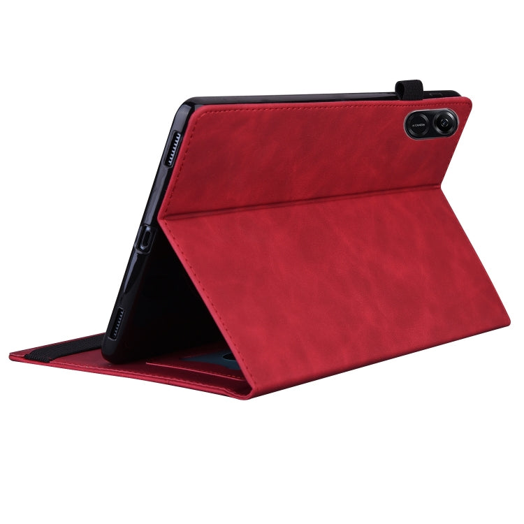 For Honor Pad X8a Splicing Shockproof Leather Tablet Case(Red) - free shipping - PMC TechLife - Order now!