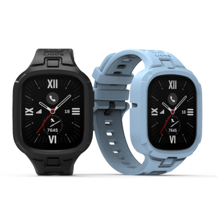 For Honor Watch 4 Solid Color Integrated TPU Watch Band(Orange) - Watch Bands by PMC TechLife | Online Shopping South Africa | PMC TechLife | Buy Now Pay Later Mobicred