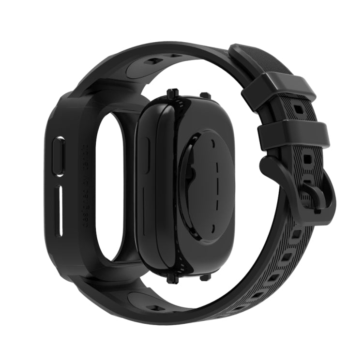 For Honor Watch 4 Solid Color Integrated TPU Watch Band(Light Purple) - Watch Bands by PMC TechLife | Online Shopping South Africa | PMC TechLife | Buy Now Pay Later Mobicred