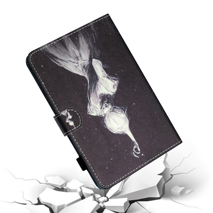 For Lenovo Tab P12 2023 / TB370FU Coloured Drawing Stitching Smart Leather Tablet Case(Star Girl) - Lenovo by PMC TechLife | Online Shopping South Africa | PMC TechLife | Buy Now Pay Later Mobicred