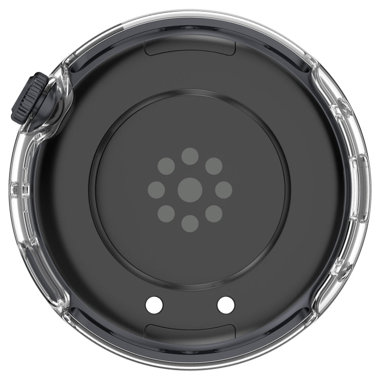 For vivo Watch 3 PC + Tempered Glass Film Integrated Watch Case(Transparent White) - Watch Case by PMC TechLife | Online Shopping South Africa | PMC TechLife | Buy Now Pay Later Mobicred