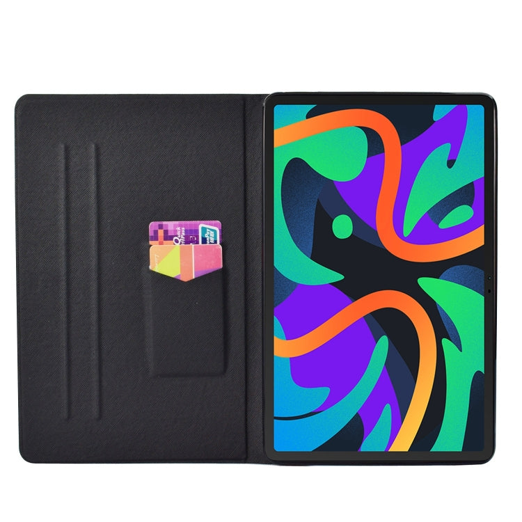 For Lenovo Tab M11/ Xiaoxin Pad 11 2024 Voltage Coloured Drawing Smart Leather Tablet Case(Polar Bear) - Lenovo by PMC Jewellery | Online Shopping South Africa | PMC Jewellery | Buy Now Pay Later Mobicred