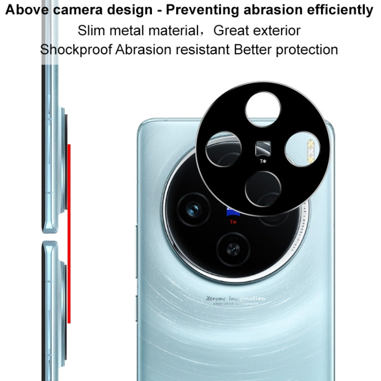 For vivo X100 5G IMAK Metal Camera Lens Protector Cover - For Vivo by imak | Online Shopping South Africa | PMC TechLife