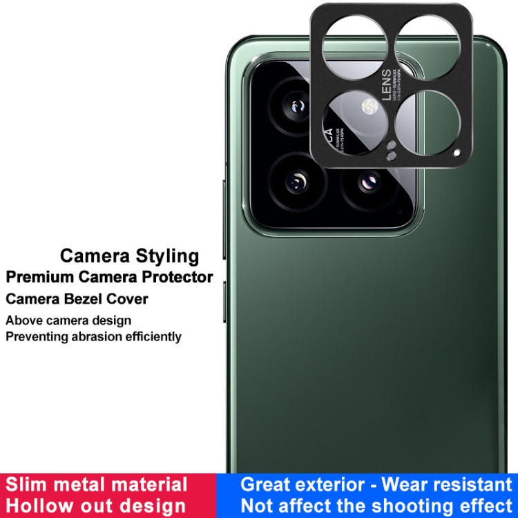 For Xiaomi 14 5G IMAK Metal Camera Lens Protector Cover - For Xiaomi by imak | Online Shopping South Africa | PMC TechLife | Buy Now Pay Later Mobicred