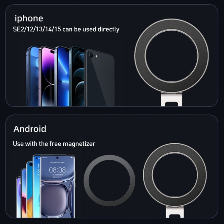 Yesido C203 Car Dashboard MagSafe Magnetic Phone Holder(Black) - Universal Car Holders by Yesido | Online Shopping South Africa | PMC TechLife | Buy Now Pay Later Mobicred