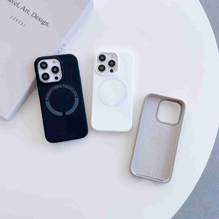 For iPhone 15 Pro Max MagSafe Magnetic Liquid Silicone Phone Case(Red) - iPhone 15 Pro Max Cases by PMC TechLife | Online Shopping South Africa | PMC TechLife | Buy Now Pay Later Mobicred