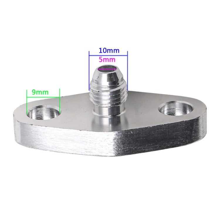 For T3 T4 T04E GT42 Car Turbine Oil Supply Pipe Flange Gasket AN4 Joint Adapter - Others by PMC TechLife | Online Shopping South Africa | PMC TechLife | Buy Now Pay Later Mobicred