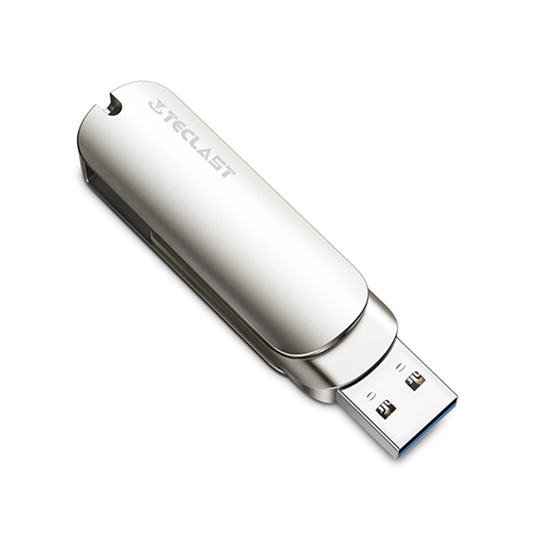 Teclast Leishen Plus Series USB3.0 Twister Flash Drive, Memory:128GB(Silver) - USB Flash Drives by TECLAST | Online Shopping South Africa | PMC TechLife | Buy Now Pay Later Mobicred