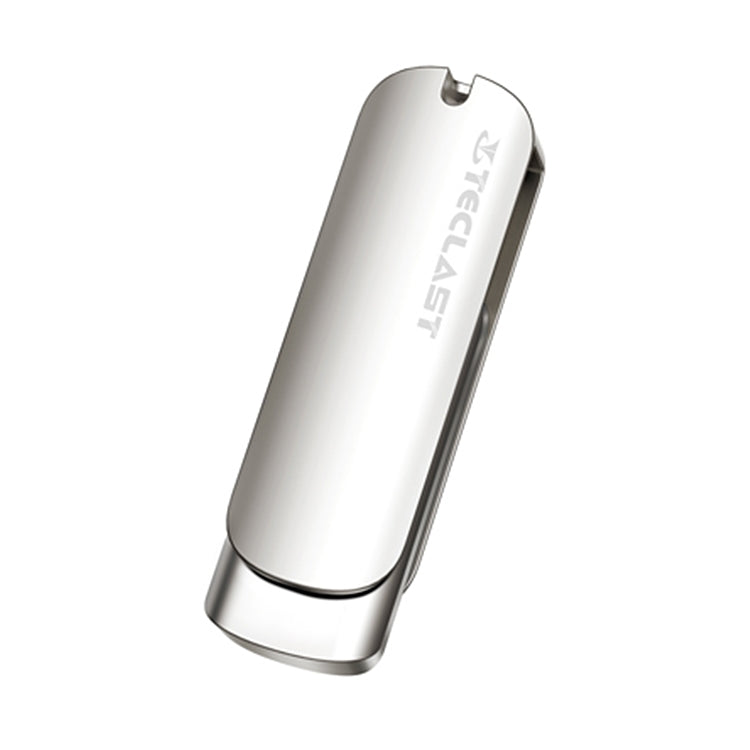 Teclast Leishen Plus Series USB3.0 Twister Flash Drive, Memory:128GB(Silver) - USB Flash Drives by TECLAST | Online Shopping South Africa | PMC TechLife | Buy Now Pay Later Mobicred
