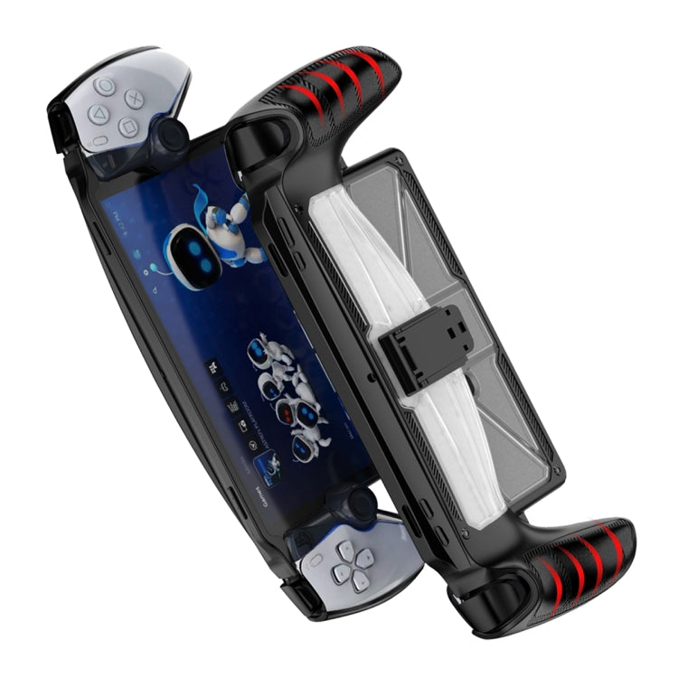 For Sony PlayStation Portal  TPU + PC Game Console Protective Case with Holder(White) - Cases by PMC TechLife | Online Shopping South Africa | PMC TechLife