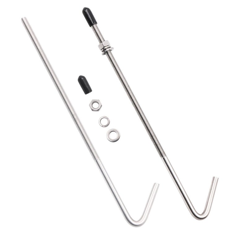 LS04 8 inch Car Battery Fixing Stainless Steel Bracket Bolt Kit - Engine Fittings by PMC TechLife | Online Shopping South Africa | PMC TechLife | Buy Now Pay Later Mobicred