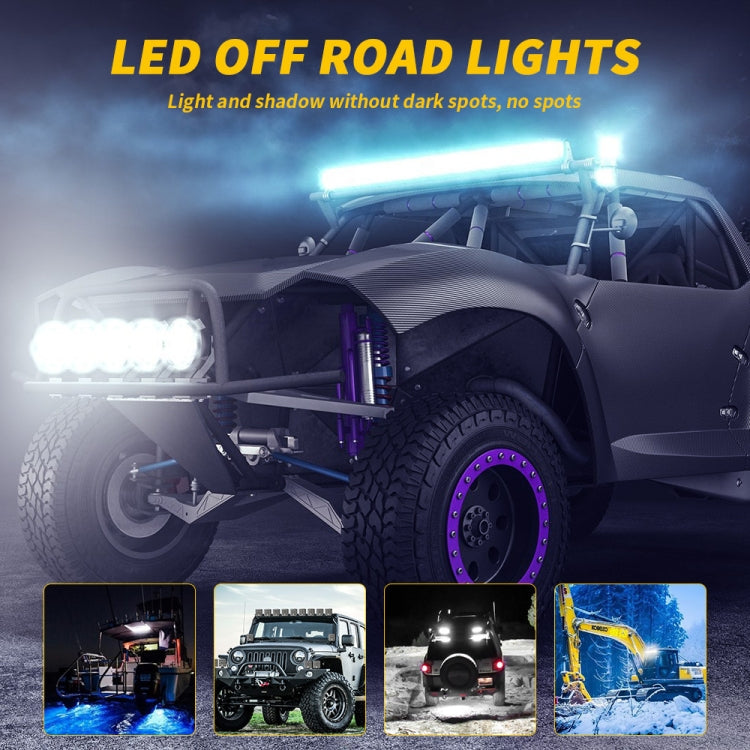 9-30V 12W 6000K 2.5 inch Car LED Engineering Auxiliary Light(White Light) - Work Lights by PMC TechLife | Online Shopping South Africa | PMC TechLife | Buy Now Pay Later Mobicred