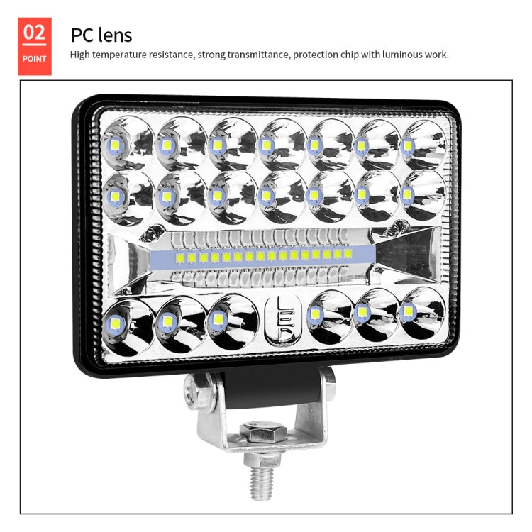 9-80V 18W 6000K 4 inch Car 36pcs LED Work Light(White Light) - Work Lights by PMC TechLife | Online Shopping South Africa | PMC TechLife | Buy Now Pay Later Mobicred