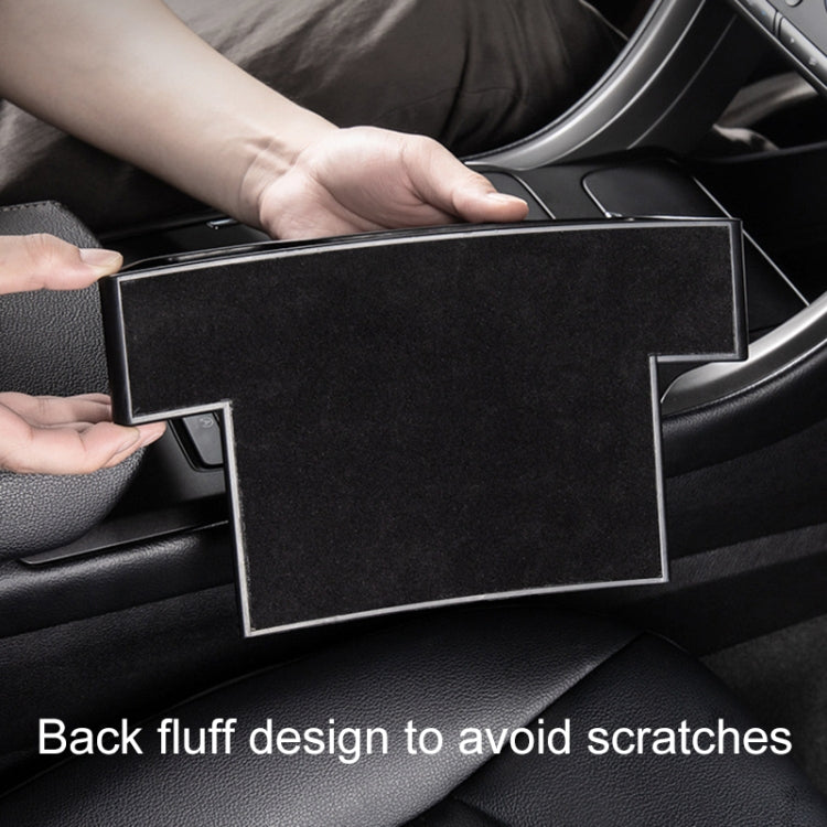 Car Multi-functional Console Box Cup Holder Seat Gap Side Storage Box, Leather Style, Color:Brown(Main Driver Seat) - free shipping - PMC TechLife - Order now!