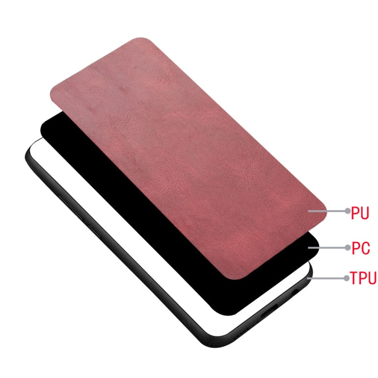 For Motorola Moto G 5G 2024 / G Play 5G 2024 Cow Pattern Sewing Back Cover Phone Case(Red) - Motorola Cases by PMC Jewellery | Online Shopping South Africa | PMC Jewellery | Buy Now Pay Later Mobicred