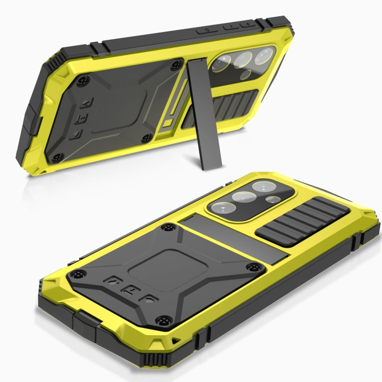 For Samsung Galaxy S24+ 5G R-JUST Life Waterproof Dustproof Shockproof Phone Case(Yellow) - free shipping - PMC TechLife - Order now!