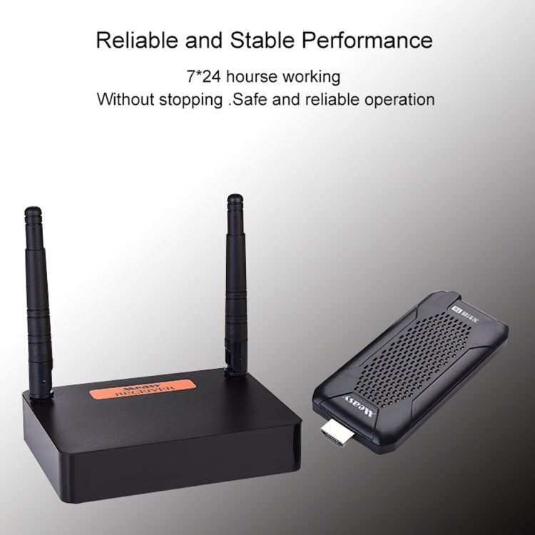 Measy FHD656 Mini 1080P HDMI 1.4 HD Wireless Audio Video Transmitter Receiver Extender Transmission System, Transmission Distance: 100m, UK Plug - free shipping - PMC TechLife - Order now!