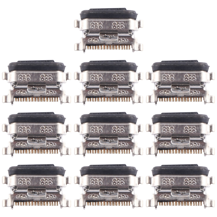 For Xiaomi 10 5G 10pcs Original Charging Port Connector - Tail Connector by PMC TechLife | Online Shopping South Africa | PMC TechLife