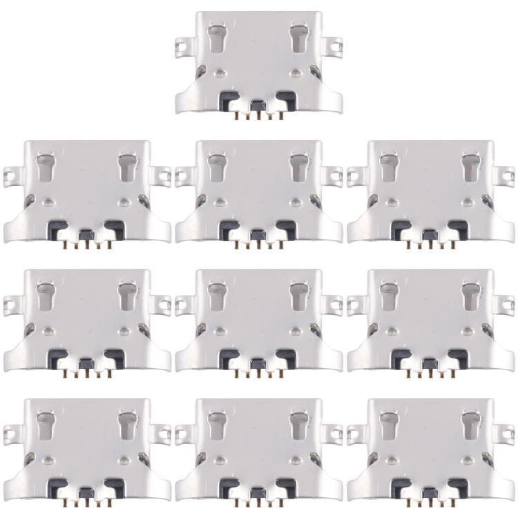 For Infinix Smart 6 X6511 10pcs Original Charging Port Connector - Single Tail Connector by PMc TechLife | Online Shopping South Africa | PMc TechLife | Buy Now Pay Later Mobicred