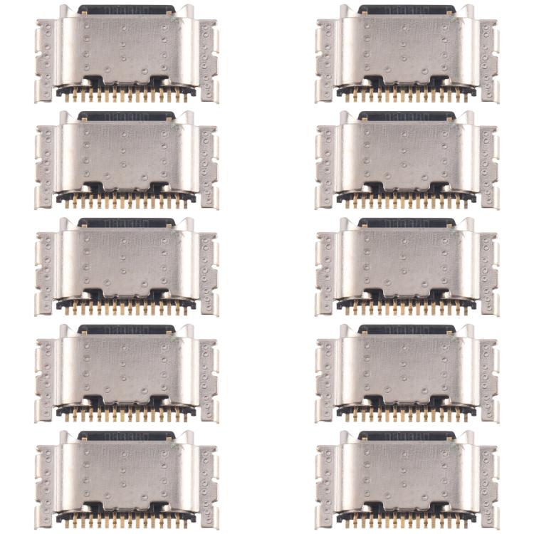 For Tecno Pova 4 Pro LG8N 10pcs Original Charging Port Connector - Single Tail Connector by PMc TechLife | Online Shopping South Africa | PMc TechLife | Buy Now Pay Later Mobicred