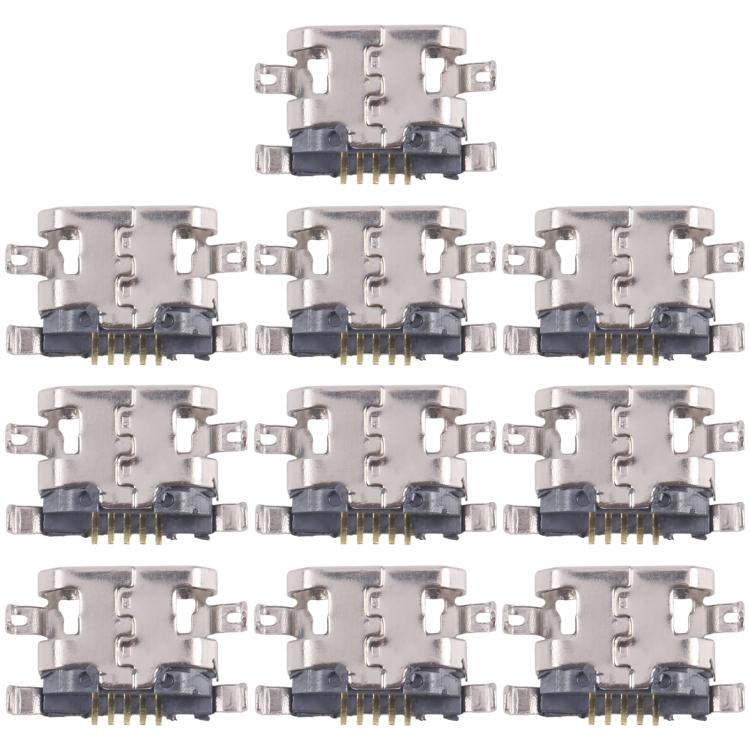 For Tecno Spark 8 Pro KG8 10pcs Original Charging Port Connector - Single Tail Connector by PMc TechLife | Online Shopping South Africa | PMc TechLife | Buy Now Pay Later Mobicred