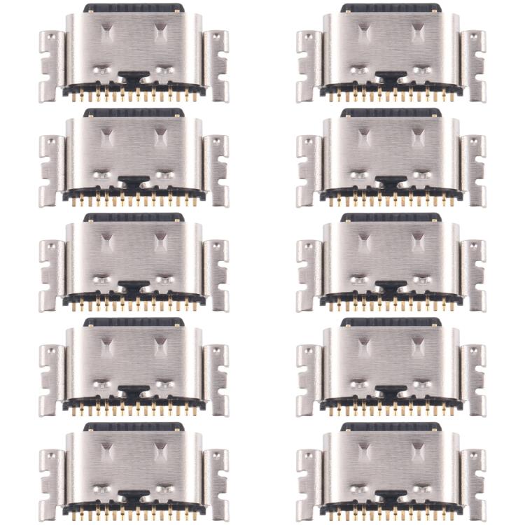 For Tecno Camon 30 4G CL6 10pcs Original Charging Port Connector - Single Tail Connector by PMc TechLife | Online Shopping South Africa | PMc TechLife | Buy Now Pay Later Mobicred