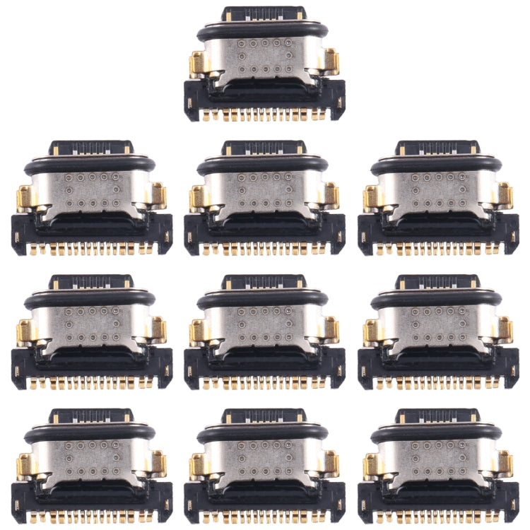For vivo iQOO Z1 10pcs Original Charging Port Connector - Single Tail Connector by PMC TechLife | Online Shopping South Africa | PMC TechLife