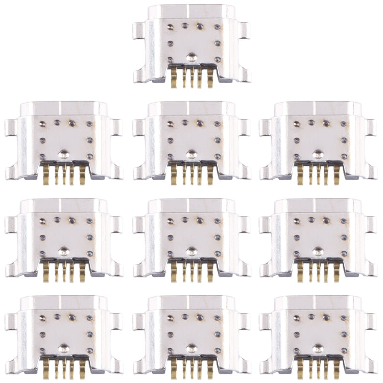 For vivo Y75s 10pcs Original Charging Port Connector - Single Tail Connector by PMC TechLife | Online Shopping South Africa | PMC TechLife