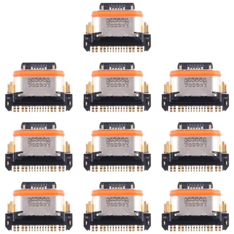 For vivo iQOO U3x 10pcs Original Charging Port Connector - Single Tail Connector by PMC TechLife | Online Shopping South Africa | PMC TechLife