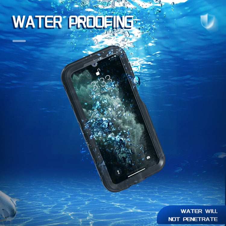 For Samsung Galaxy A15 5G RedPepper 360 Full Body Rugged IP68 Waterproof Phone Case(Black) - free shipping - PMC TechLife - Order now!