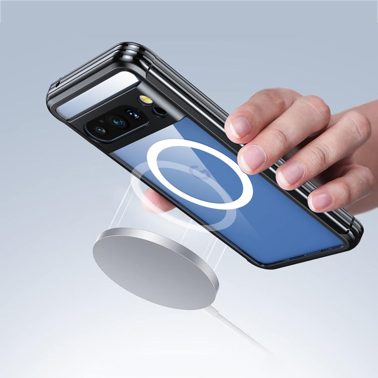 For Google Pixel 8 Pro Life Waterproof MagSafe Phone Case(Blue) - Google Cases by PMC TechLife | Online Shopping South Africa | PMC TechLife | Buy Now Pay Later Mobicred