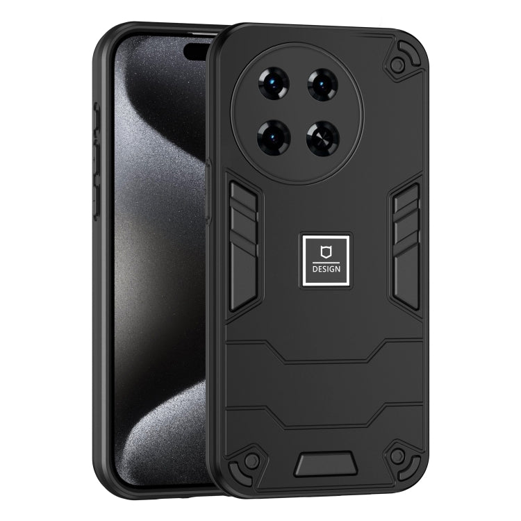 For Tecno Spark 20 Pro+ 2 in 1 Shockproof Phone Case(Black) - Tecno Cases by PMC TechLife | Online Shopping South Africa | PMC TechLife | Buy Now Pay Later Mobicred