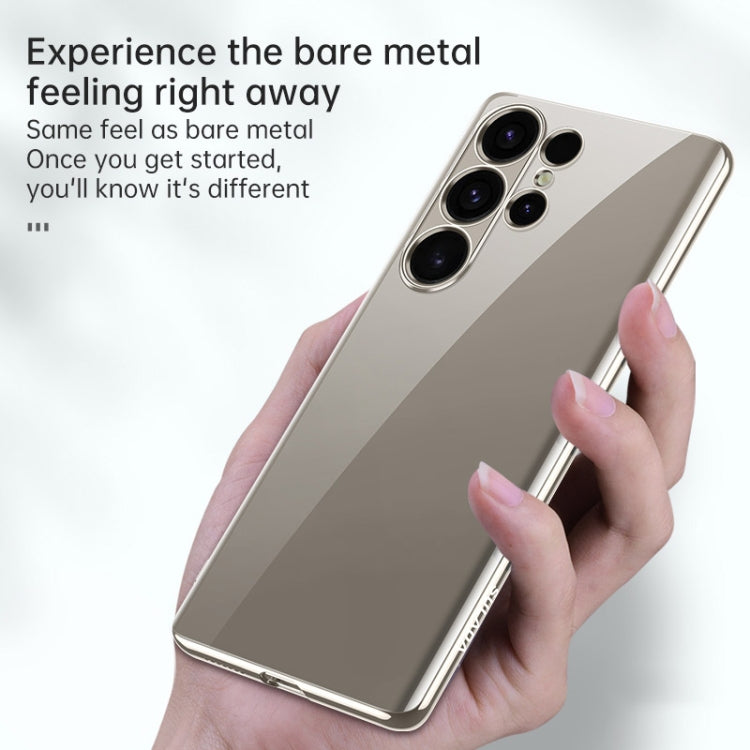 For Samsung Galaxy S24 5G SULADA Electroplating TPU Transparent Phone Case(Grey) - Galaxy S24 5G Cases by SULADA | Online Shopping South Africa | PMC TechLife
