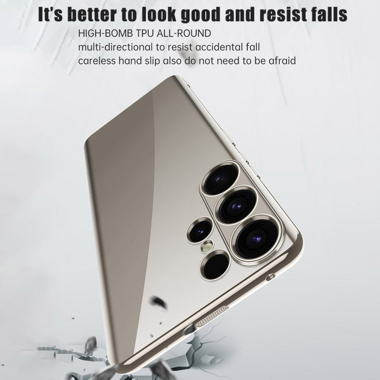 For Samsung Galaxy S24+ 5G SULADA Electroplating Frosted TPU Phone Case(Purple) - free shipping - PMC Jewellery - Order now!