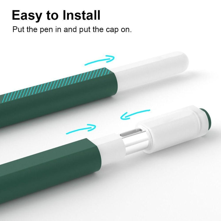 For Apple Pencil (USB-C) Jelly Silicone Stylus Pen Protective Cover(Midnight Blue) - free shipping - PMC Jewellery - Order now!