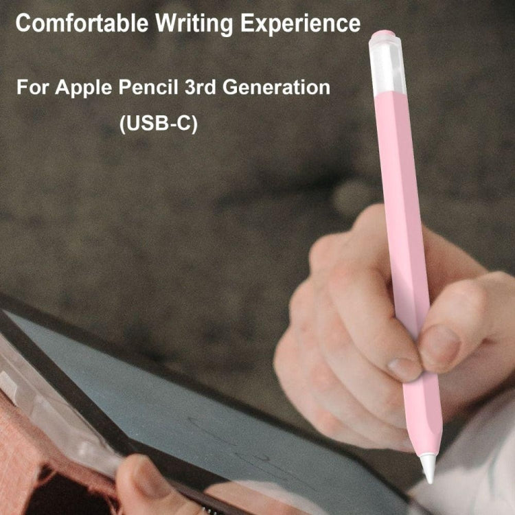 For Apple Pencil (USB-C) Jelly Silicone Stylus Pen Protective Cover(Midnight Blue) - free shipping - PMC Jewellery - Order now!