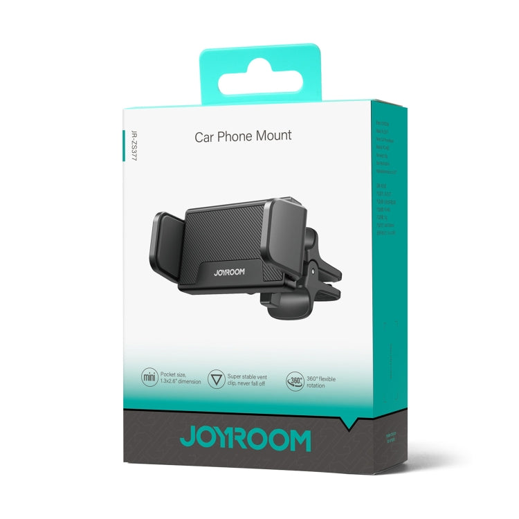 JOYROOM JR-ZS377 Car Air Vent Mobile Phone Navigation Holder(Black) - free shipping - PMC TechLife - Order now!