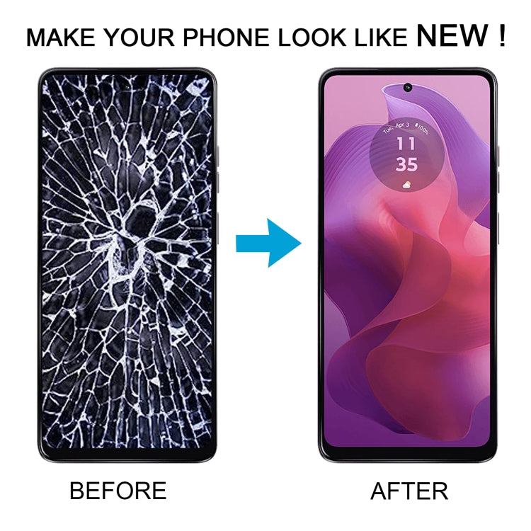 For Motorola Moto G24 OEM LCD Screen with Digitizer Full Assembly - free shipping - PMC TechLife - Order now!