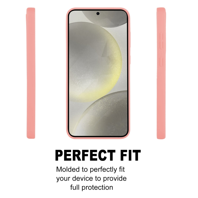 For Samsung Galaxy S24+ 5G GOOSPERY SOFT FEELING Liquid TPU Soft Phone Case(Pink) - free shipping - PMC Jewellery - Order now!