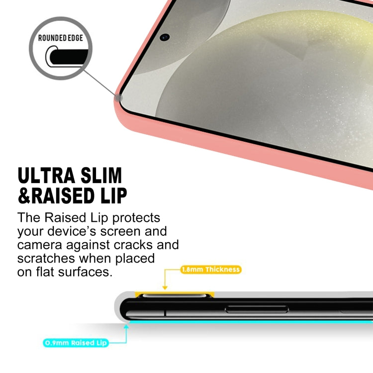 For Samsung Galaxy S24+ 5G GOOSPERY SOFT FEELING Liquid TPU Soft Phone Case(Pink) - free shipping - PMC Jewellery - Order now!