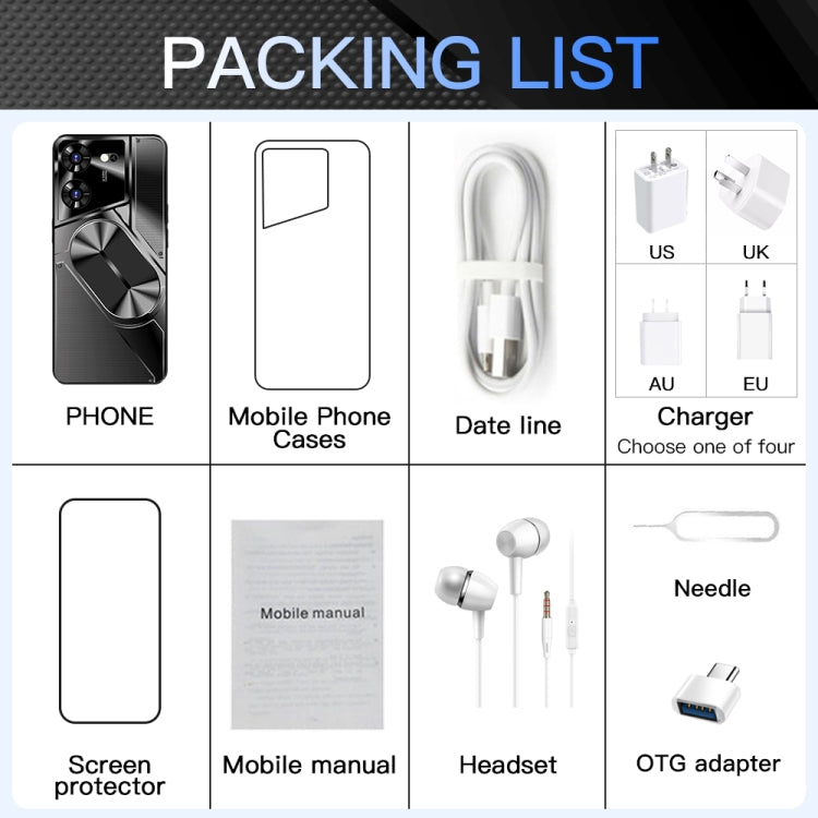 Povo5pro / PU31, 3GB+32GB, 6.53 inch Face Identification Android 8.1 MTK6753 Octa Core, Network: 4G, AI GPT4, Dual SIM(Silver) - free shipping - PMC TechLife - Order now!