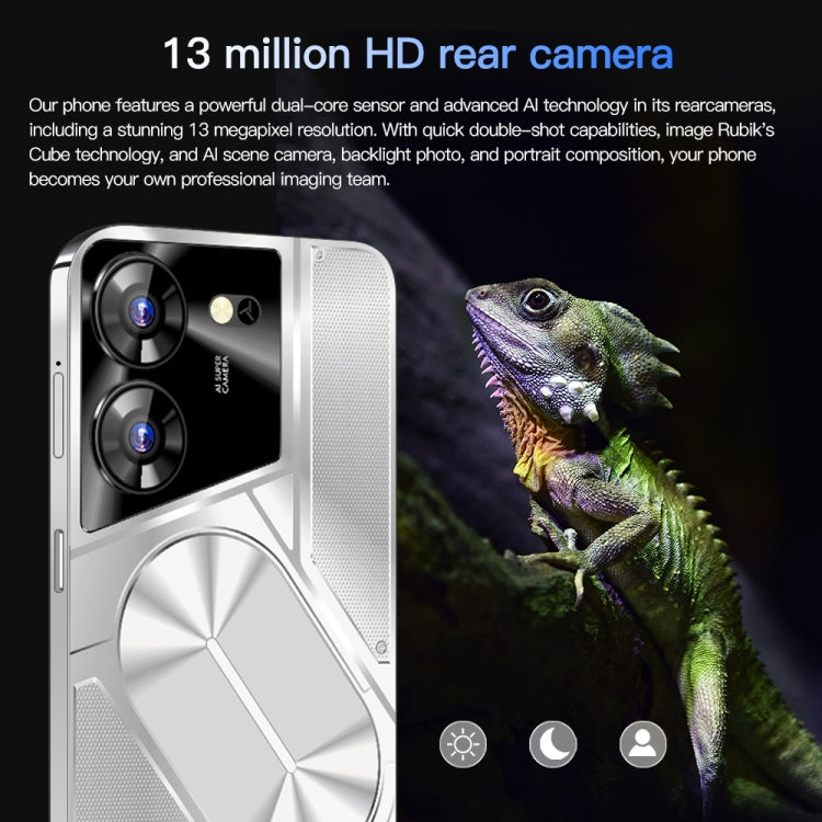 Povo5pro / PU31, 3GB+32GB, 6.53 inch Face Identification Android 8.1 MTK6753 Octa Core, Network: 4G, AI GPT4, Dual SIM(Black) -  by PMC TechLife | Online Shopping South Africa | PMC TechLife