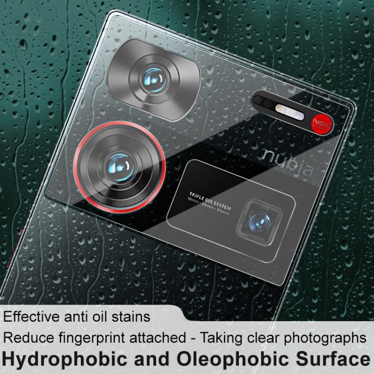 For ZTE nubia Z60 Ultra 5G imak Integrated Rear Camera Lens Tempered Glass Film with Lens Cap - Other by imak | Online Shopping South Africa | PMC TechLife | Buy Now Pay Later Mobicred