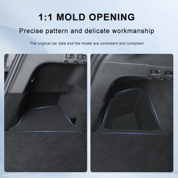 For Tesla Model Y 2021-2023 2pcs / Set Car Trunk Side Storage Box, Flagship Model, Style:with Cover - free shipping - PMC TechLife - Order now!