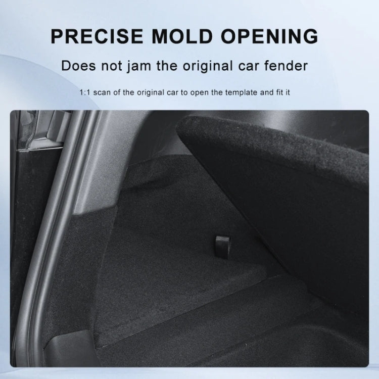 For Tesla Model Y 2021-2023 2pcs / Set Car Trunk Side Storage Box, Flagship Model, Style:with Cover - free shipping - PMC TechLife - Order now!