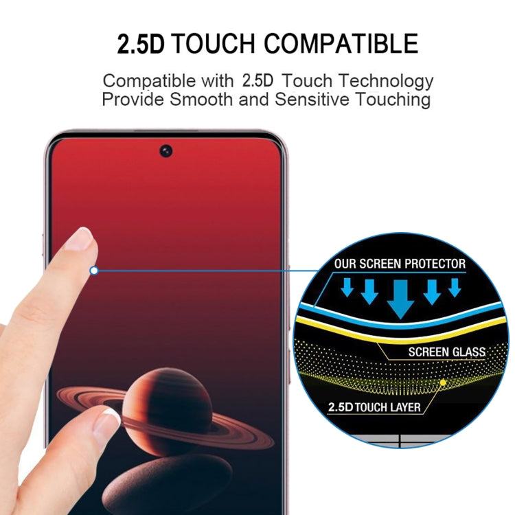 For OnePlus 13 9H HD 3D Curved Edge Tempered Glass Film(Black) - OnePlus Tempered Glass by PMC Jewellery | Online Shopping South Africa | PMC Jewellery | Buy Now Pay Later Mobicred