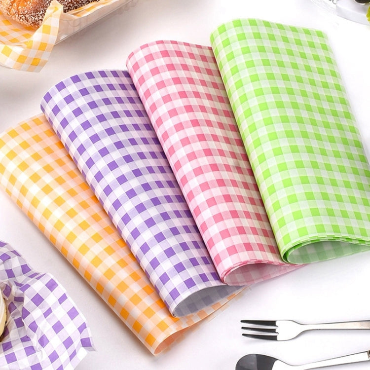 100sheets / Pack Square Baking Greaseproof Paper Burger Sandwich Liner Paper, size: 22x22cm(Coffee) - free shipping - PMc TechLife - Order now!