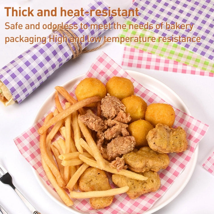 100sheets / Pack Square Baking Greaseproof Paper Burger Sandwich Liner Paper, size: 22x22cm(Coffee) - free shipping - PMc TechLife - Order now!
