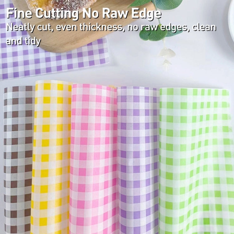 100sheets / Pack Square Baking Greaseproof Paper Burger Sandwich Liner Paper, size: 22x22cm(Coffee) - free shipping - PMc TechLife - Order now!